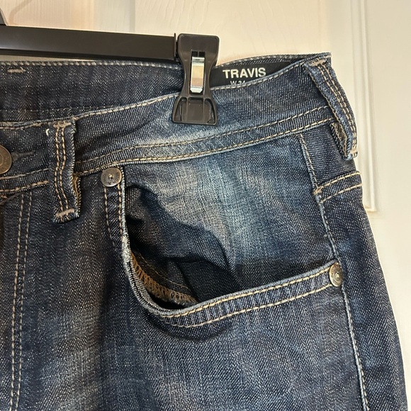 Buffalo David Bitton Blue Relaxed Jeans 34X32. 99% Cotton Men’s - Picture 3 of 15